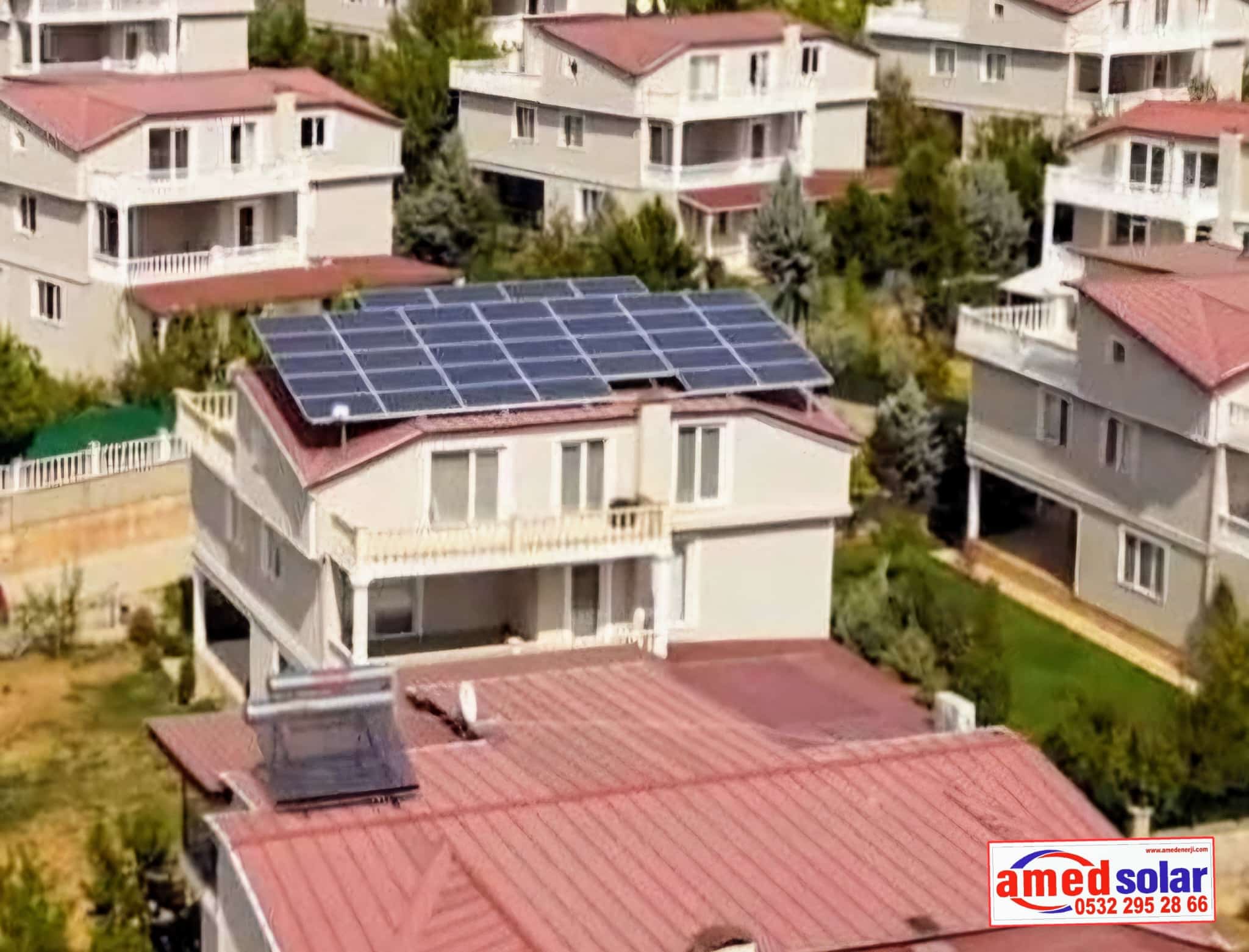 Solar panel tarla kurulumu