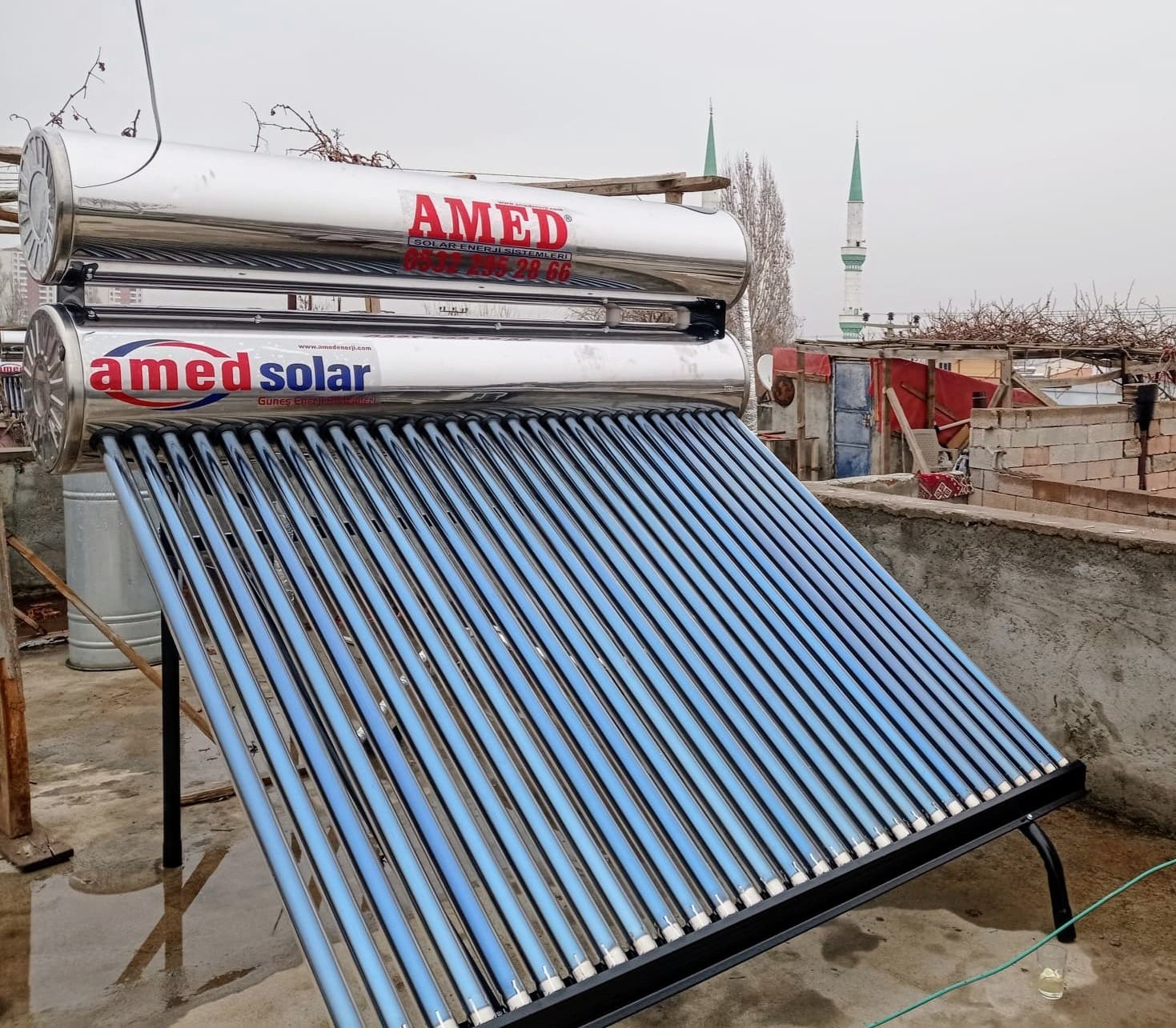 Çatı güneş enerjisi sistemi